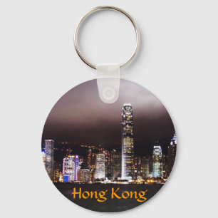 Hong Kong horisontkeychain Nyckelring