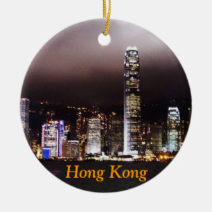 Hong Kong julprydnad Julgransprydnad Keramik