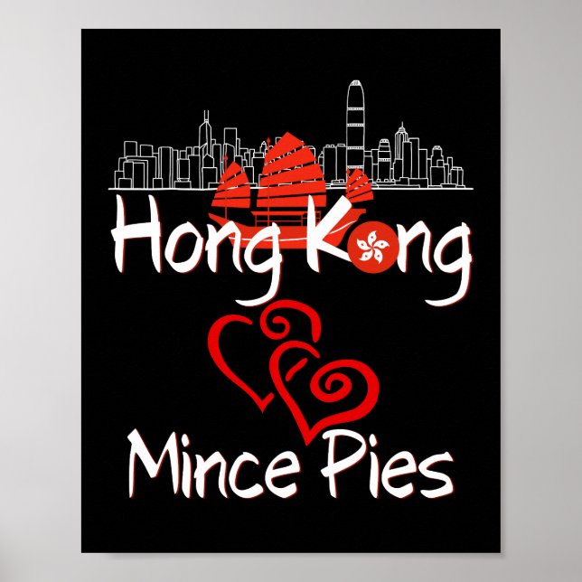 Hong Kong Kärlek Mince Paj Poster (Framsidan)