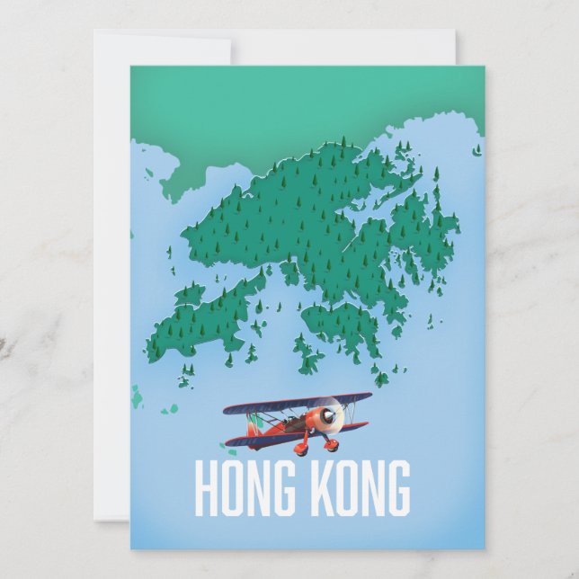 Hong Kong-karta (Framsida)