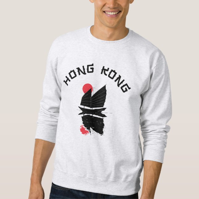 Hong Kong  Lång Ärmad Tröja (Framsida)