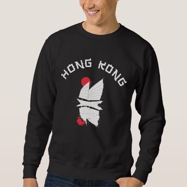 Hong Kong  Lång Ärmad Tröja (Framsida)