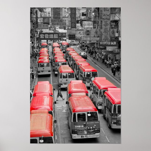 Hong Kong Minivans Poster (Framsidan)