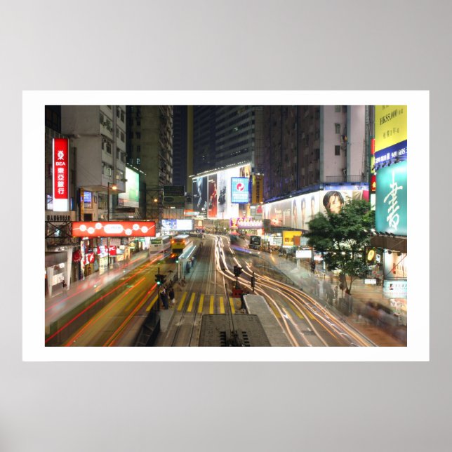 Hong Kong Nights Poster (Framsidan)