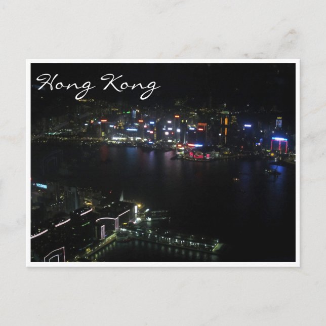 hong kong ozonvy vykort (Framsida)