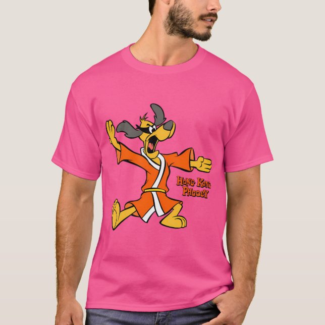 Hong Kong Phooey Classic Tecknad Toppen Guy T Shirt (Framsida)