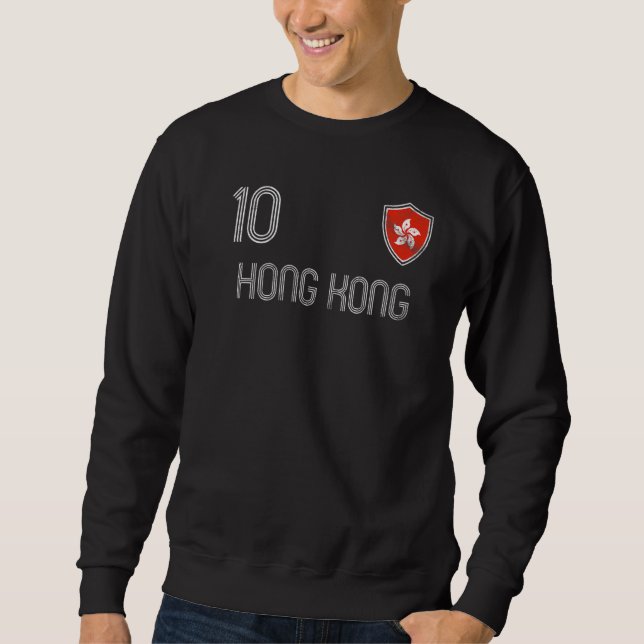 Hong Kong Premium Lång Ärmad Tröja (Framsida)