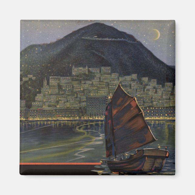Hong Kong ~ Riviera of the Orient Magnet (Framsidan)