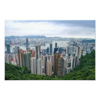 Hong Kong Skyline Fototryck