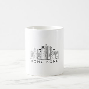 Hong kong Skyline Kaffemugg