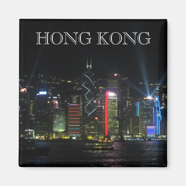hong kong skyline magnet (Framsidan)