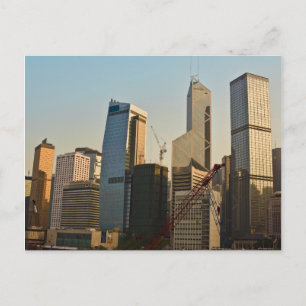 Hong Kong Skyline Vykort