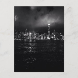 Hong Kong Skyline Vykort