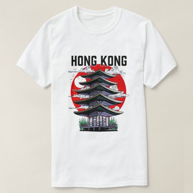 Hong Kong T Shirt (Design framsida)
