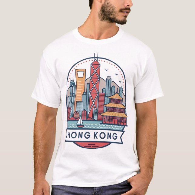 hong kong t shirt (Framsida)