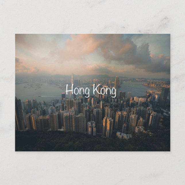 Hong Kong Travel-postkort Vykort (Framsida)