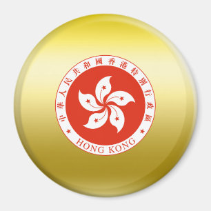 Hong Kong vapensköld Magnet