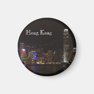 Hong Kong Victoria hamnmagnet Magnet