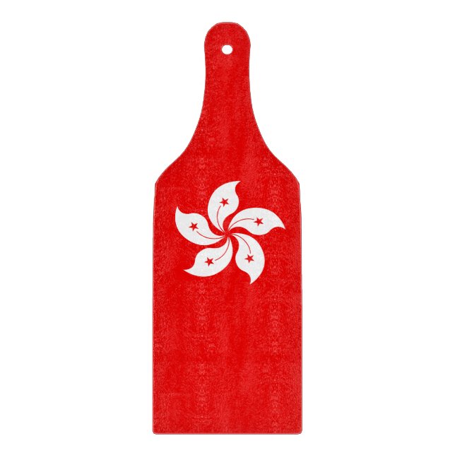 Hong Kong White Orchid Symbol på Red (Framsidan)