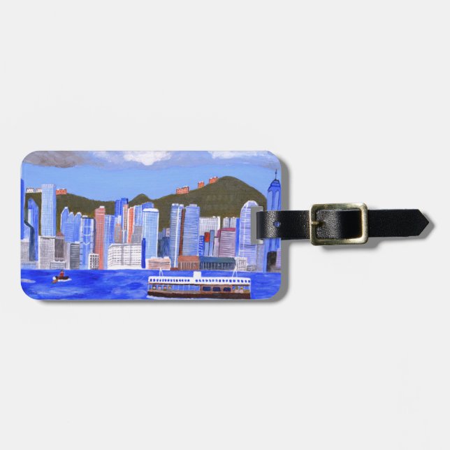 Hongkong Bagagebricka (Horisontell Framsida)