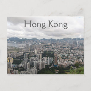 Hongkong, China Vykort