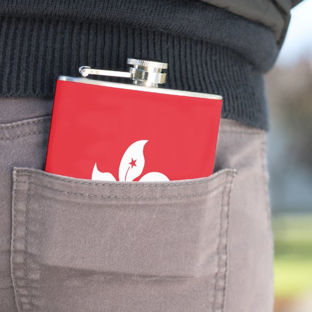 Hongkong-flagga Fickplunta (In Situ)