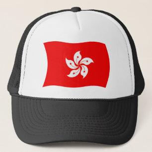 Hongkong Flagga Hatt Keps