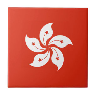 Hongkong-Flagga Kakelplatta