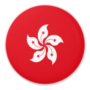 Hongkong-flagga Knopp