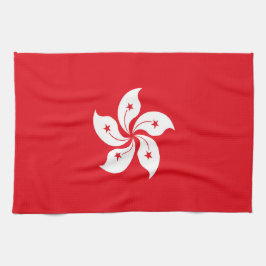 Hongkong-flagga Kökshandduk