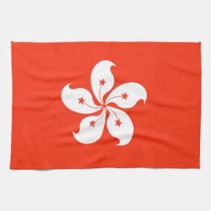 Hongkong-Flagga Kökshandduk