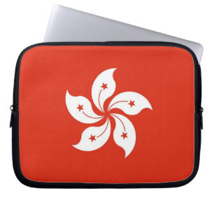 Hongkong Flagga Laptop sleeve