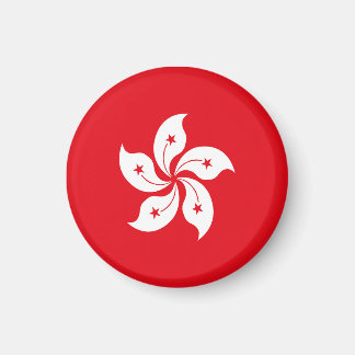 Hongkong-flagga Magnet