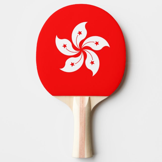 Hongkong-Flagga Pingisracket (Framsidan)