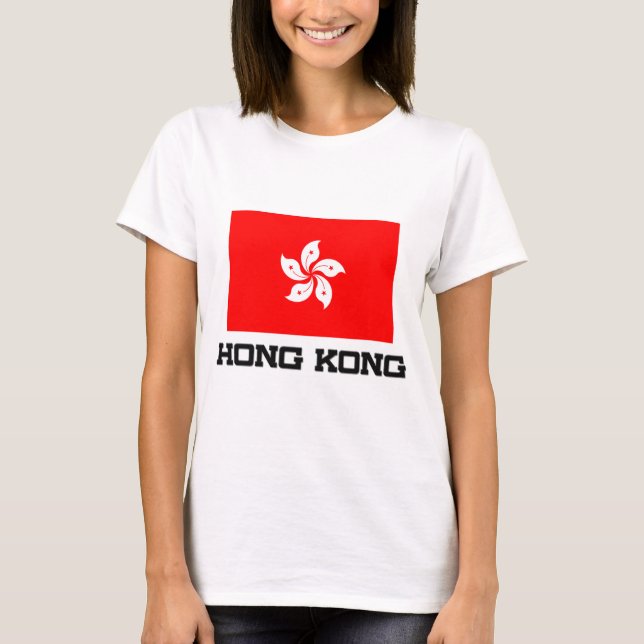 Hongkong-Flagga Tröja (Framsida)