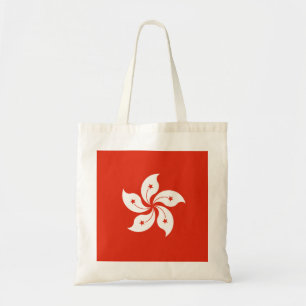 Hongkong-Flagga Tygkasse