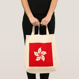 Hongkong-flagga Tygkasse