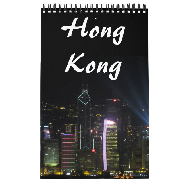 Hongkong fotografering kalender (Omslag)