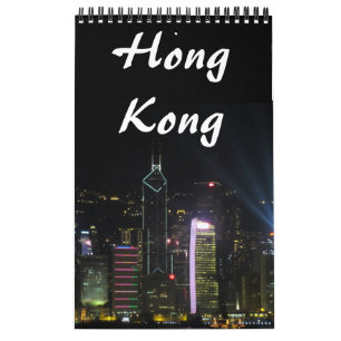 Hongkong fotografering kalender