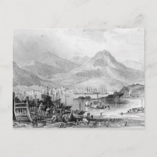 Hongkong från Kow-loon Vykort