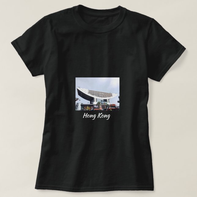 Hongkong - högsta resande t shirt (Design framsida)