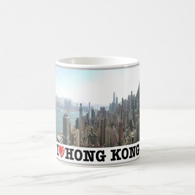 Hongkong - I Kärlek - Kaffemugg (Center)