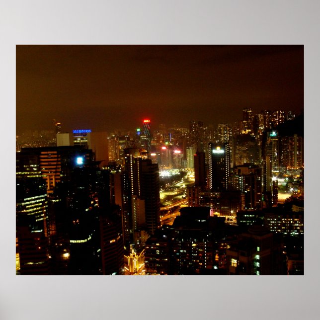 Hongkong i natt poster (Framsidan)