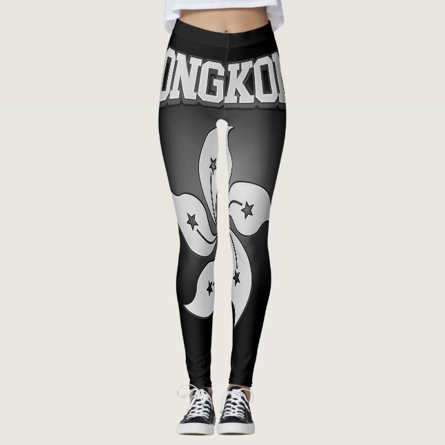Hongkong Jackar om Arm Leggings (Framsida)