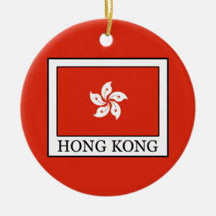 Hongkong Julgransprydnad Keramik