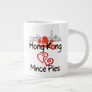 Hongkong Kärlek Mince Paj (Specialty Mugg) Jumbo Mugg