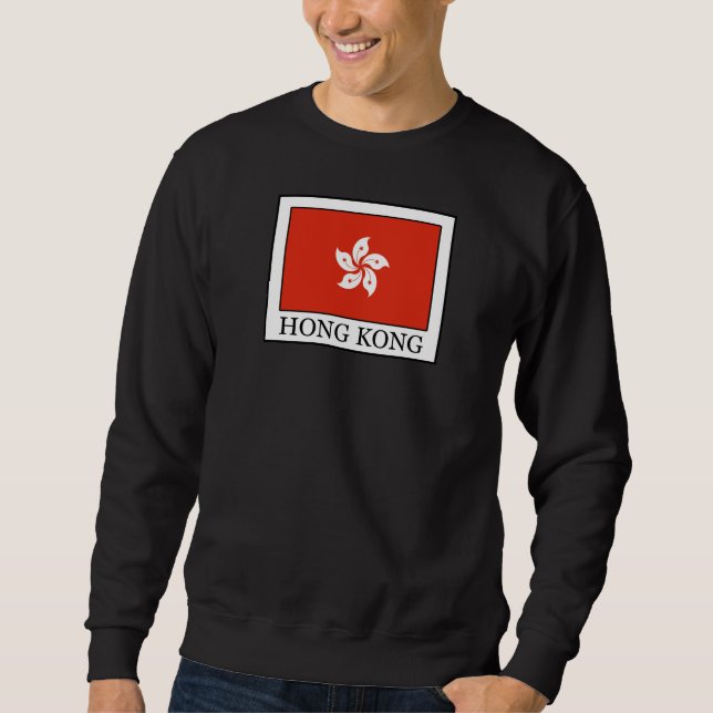 Hongkong Lång Ärmad Tröja (Framsida)