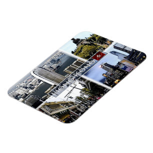 Hongkong - Mosaic - Magnet