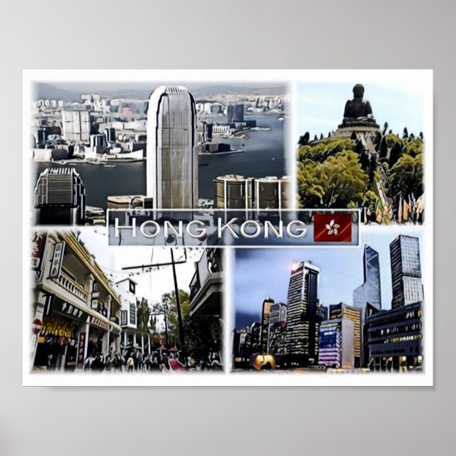 Hongkong - Mosaic - Poster (Framsidan)