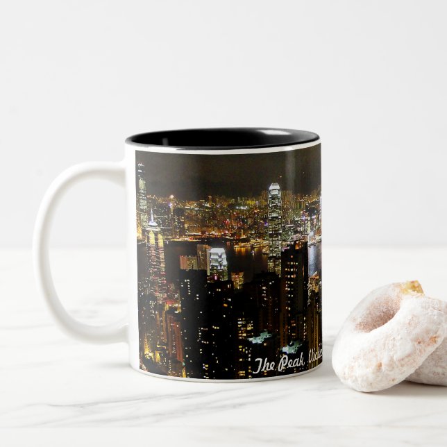 Hongkong Nightscape Mugg (Med munk)
